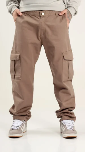 Pantalon gabardina cargo