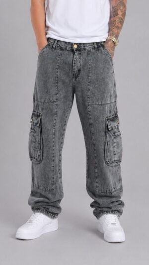 JEAN MOM CARGO CHELSEA