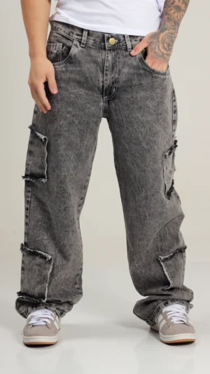 Jean bagui c/parche Turquia