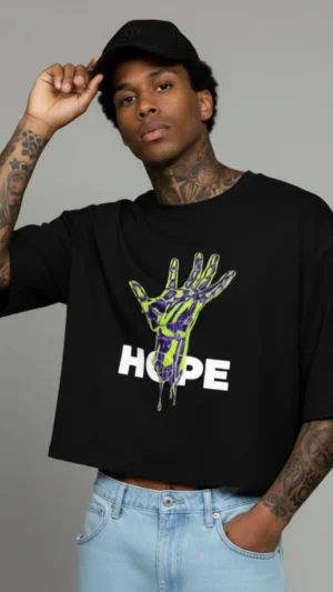Remera Boxy Hope