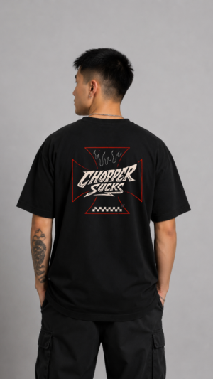 REMERA OVER CHOPPERS SUCKS
