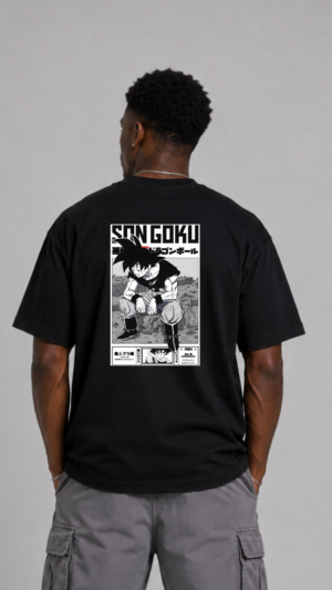 REMERA OVER SON GOKU