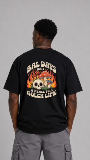 REMERA OVER GOLCK LIFE