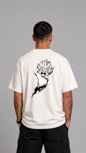 REMERA OVER GHOST