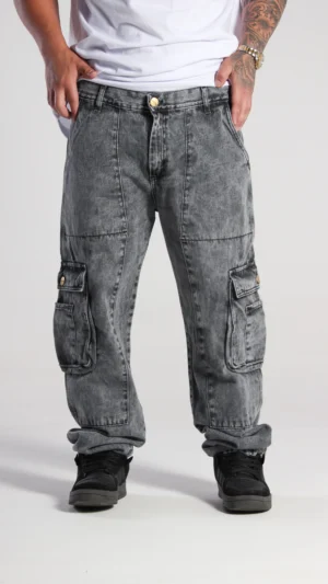 JEAN MOM CARGO CHELSEA