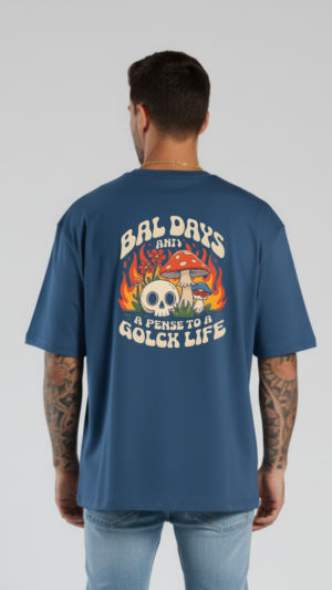 REMERA OVER GOLCK LIFE