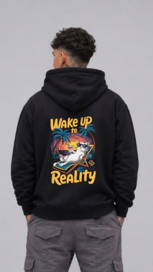 BUZO OVERSIZE WAKE UP