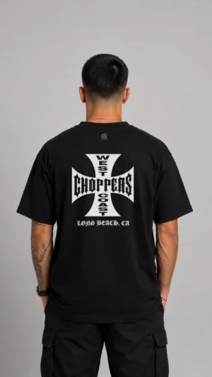 REMERA OVER CHOPPERS