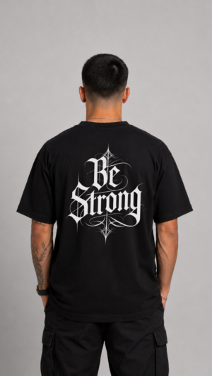 REMERA OVER BE STRONG