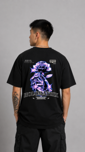 REMERA OVER HOLOMATRIX