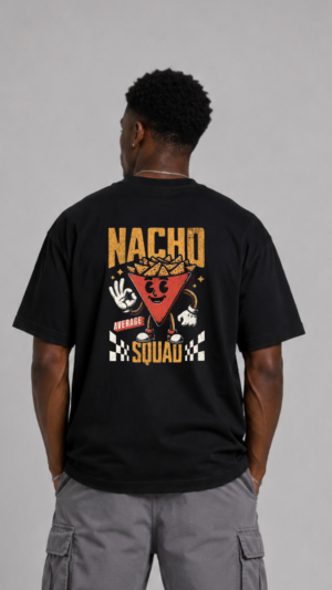 REMERA OVER NACHO SQUAD