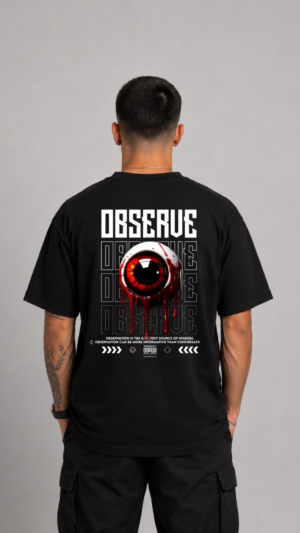REMERA OVER OBSERVE