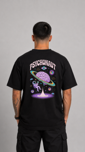 REMERA OVER PSYCHONAUT