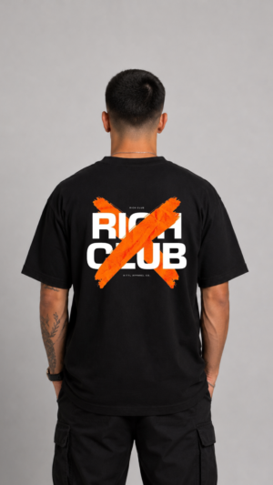 REMERA OVER RICH CLUB