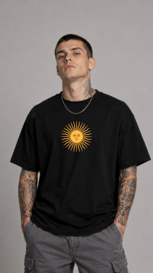 REMERA OVER SOL ARGENTINO