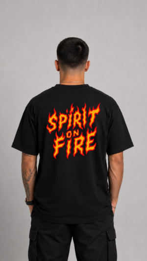 REMERA OVER SPIRIT ON FIRE