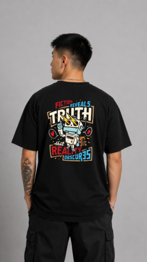 REMERA OVER TRUTH