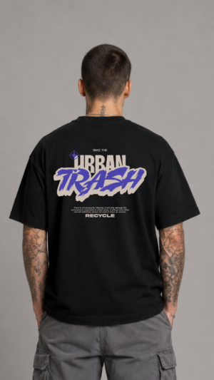REMERA OVER TRASH