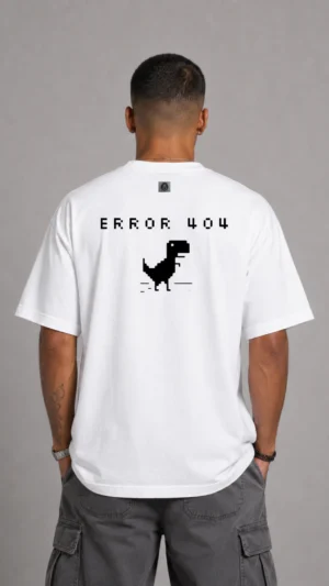 REMERA OVER ERROR 404