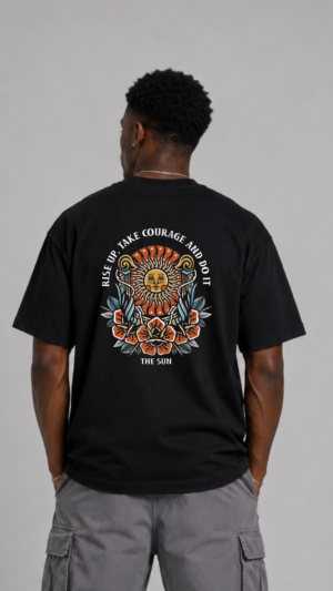 REMERA OVER TAKE COURAGE