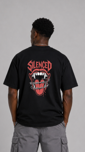 REMERA OVER SILENCED