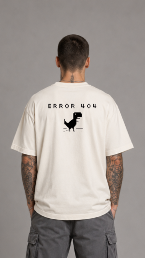 REMERA OVER ERROR 404