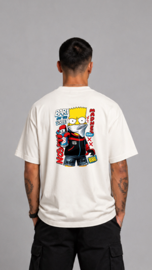 REMERA OVER BART ON THE STREET