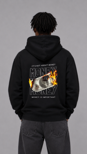 BUZO OVERSIZE DOLLAR FIRE
