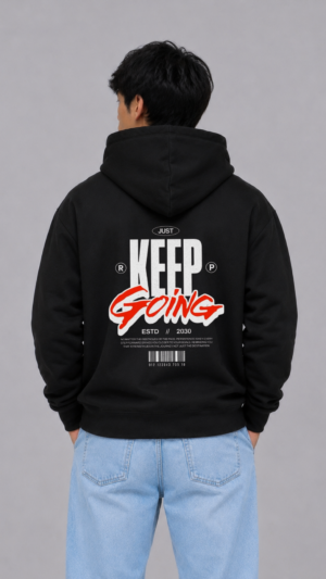 BUZO OVERSIZE KEEP GOING