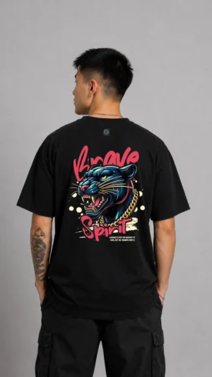 REMERA OVER BRAVE SPIRIT