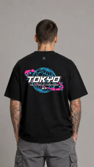 REMERA OVER TOKYO STREETWEAR