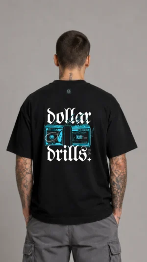 REMERA OVER DOLLAR DRILLS