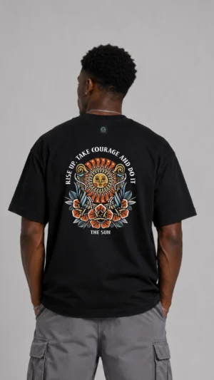 REMERA OVER TAKE COURAGE