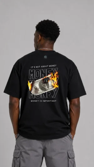 REMERA OVER DOLLAR FIRE