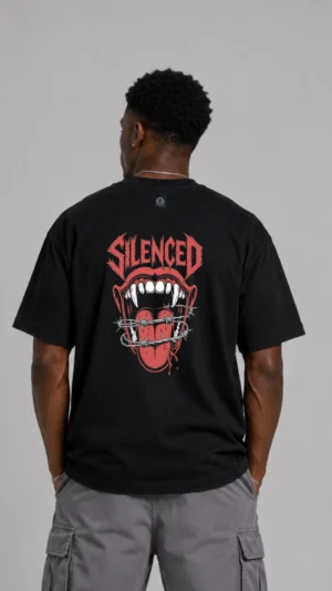 REMERA OVER SILENCED