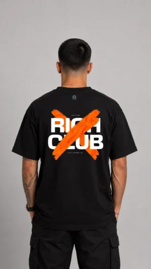 REMERA OVER RICH CLUB