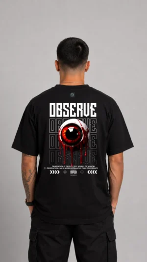REMERA OVER OBSERVE
