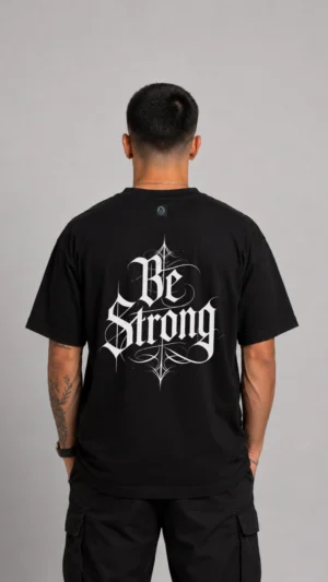 REMERA OVER BE STRONG