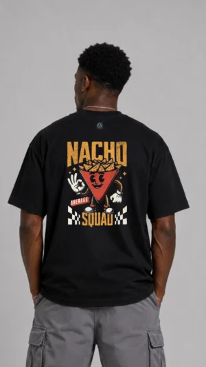 REMERA OVER NACHO SQUAD