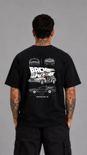 REMERA OVER DELOREAN