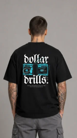 REMERA OVER DOLLAR DRILLS