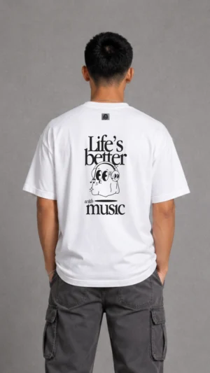 REMERA OVER LIFE´S BETTER