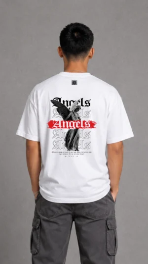 REMERA OVER ANGELS