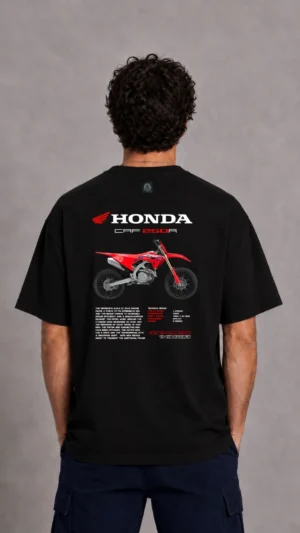 REMERA OVER HONDA CRF 250R