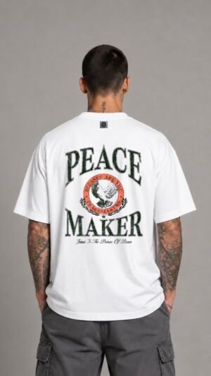 REMERA OVER PEACE MAKER